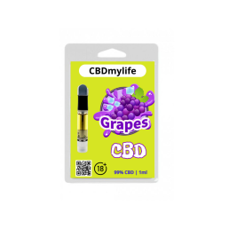 CBD cartridge 1ml - GRAPE - CBD 99%