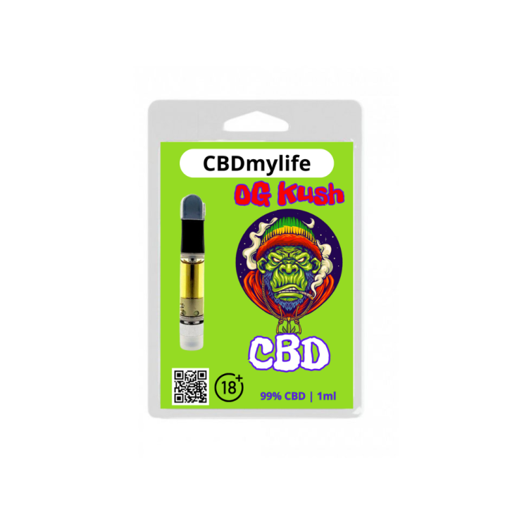 CBD cartridge 1ml - OG Kush - CBD 99%