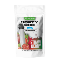CBD Softy Jednorázové Strawberry 0 -5ml